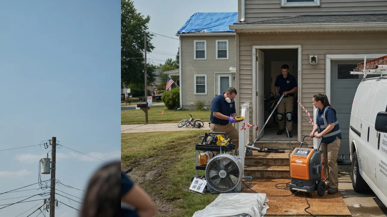 Water Damage Repair in Transfer, PA near me